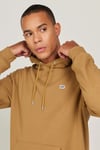 Lee % 100 Pamuk Kapüşonlu Kanguru Cepli Regular Fit İçi Polarlı Erkek Sweat L80YRY84 CAMEL