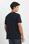 Lee % 100 Pamuk Regular Fit Bisiklet Yaka Logolu Erkek T Shirt L241521 001 SİYAH