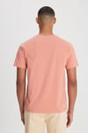 Lee % 100 Pamuk Regular Fit Bisiklet Yaka Erkek T Shirt L60UFQUK KİREMİT