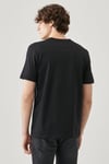 Lee % 100 Pamuk Regular Fit Bisiklet Yaka Erkek T Shirt L211918 001 SİYAH