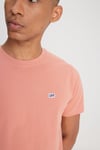 Lee % 100 Pamuk Regular Fit Bisiklet Yaka Erkek T Shirt L60UFQUK KİREMİT
