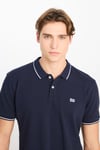Lee % 100 Pamuk Regular Fit Düğmeli Erkek Polo Yaka T Shirt ML61ARL35335 LACİVERT