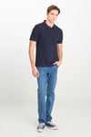 Lee % 100 Pamuk Regular Fit Düğmeli Erkek Polo Yaka T Shirt ML211810410 LACİVERT