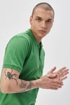 Lee % 100 Pamuk Regular Fit Düğmeli Erkek Polo T Shirt L211810303 303 YEŞİL