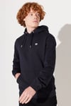 Lee % 100 Pamuk Regular Fit Kapüşonlu Şardonlu Erkek Sweat L80YRY01 SİYAH