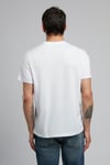 Lee Cooper % 100 Pamuk Regular Fit Bisiklet Yaka Logolu Erkek T Shirt 252 LCM 242029 1101 BEYAZ