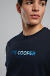 Lee Cooper % 100 Pamuk Regular Fit Bisiklet Yaka Logolu Erkek T Shirt 252 LCM 242039 2501 LACİVERT