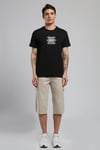 Lee Cooper % 100 Pamuk Regular Fit Bisiklet Yaka Logolu Erkek T Shirt 252 LCM 242029 8101 SİYAH