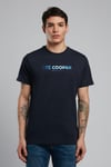 Lee Cooper % 100 Pamuk Regular Fit Bisiklet Yaka Logolu Erkek T Shirt 252 LCM 242039 2501 LACİVERT