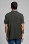 Lee Cooper % 100 Pamuk Regular Fit Düğmeli Erkek Polo Yaka T Shirt 252 LCM 242012 9220 Olive