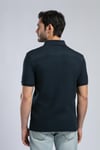 Lee Cooper % 100 Pamuk Regular Fit Düğmeli Erkek Polo Yaka T Shirt 252 LCM 242013 2505 KOYU LACIVERT