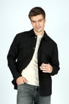 Lee Cooper Jolet Regular Fit Çift Cepli Düğmeli Erkek Gömlek 251 LCM 241017 8101 SİYAH