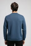 Lee Cooper Noahes Pamuklu Regular Fit Bisiklet Yaka Logolu Erkek Sweat 261 LCM 241058 2601 İNDİGO