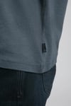 Lee Cooper Pamuk ve Modal Karışımlı Regular Fit Bisiklet Yaka Erkek T Shirt 252 LCM 242005 2601 İNDİGO
