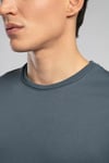 Lee Cooper Pamuk ve Modal Karışımlı Regular Fit Bisiklet Yaka Erkek T Shirt 252 LCM 242005 2601 İNDİGO