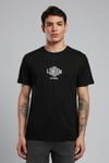 Lee Cooper Pamuk ve Modal Karışımlı Regular Fit Bisiklet Yaka Erkek T Shirt 252 LCM 242022 8101 SİYAH