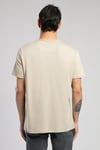 Lee Cooper Pamuk ve Modal Karışımlı Regular Fit Bisiklet Yaka Erkek T Shirt 252 LCM 242005 1201 BEJ