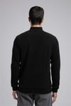 Lee Cooper Pamuklu Regular Fit Fermuarlı Dik Yaka Erkek Sweat 261 LCM 241068 8101 SİYAH