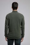 Lee Cooper Pamuklu Regular Fit Fermuarlı Dik Yaka Erkek Sweat 261 LCM 241068 5201 HAKİ