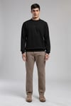 Lee Cooper Pamuklu Regular Fit Logolu Bisiklet Yaka Erkek Sweat 261 LCM 241042 8101 SİYAH