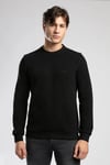 Lee Cooper Pamuklu Regular Fit Logolu Bisiklet Yaka Erkek Sweat 261 LCM 241063 8101 SİYAH