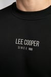 Lee Cooper Pamuklu Regular Fit Logolu Bisiklet Yaka Erkek Sweat 261 LCM 241040 8101 SİYAH