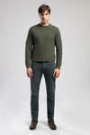 Lee Cooper Pamuklu Regular Fit Logolu Bisiklet Yaka Erkek Sweat 261 LCM 241063 5203 AÇIK HAKİ
