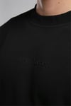 Lee Cooper Pamuklu Regular Fit Logolu Bisiklet Yaka Erkek Sweat 261 LCM 241042 8101 SİYAH