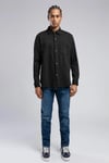 Lee Cooper Regular Fit Cepli Klasik Yaka Uzun Kollu Erkek Gömlek 251 LCM 241018 8101 SİYAH
