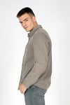 Lee Cooper Regular Fit Cepli Klasik Yaka Uzun Kollu Erkek Gömlek 251 LCM 241018 6103 VİZON