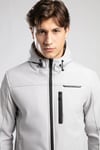Lee Cooper Regular Fit Kapüşon Yaka Fermuarlı Erkek Mont 261 LCM 232001 7101 GRİ