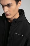 Lee Cooper Regular Fit Kapüşonlu Fermuarlı Erkek Mont 261 LCM 232001 8101 SİYAH