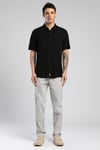 Lee Cooper Regular Fit Kısa Kollu Erkek Gömlek 252 LCM 241019 8101 SİYAH