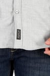 Lee Cooper Regular Fit Klasik Yaka Erkek Gömlek 251 LCM 241063 7101 GRİ