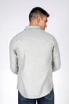 Lee Cooper Regular Fit Klasik Yaka Erkek Gömlek 251 LCM 241063 7101 GRİ