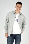 Lee Cooper Regular Fit Klasik Yaka Erkek Gömlek 251 LCM 241063 7101 GRİ