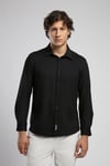 Lee Cooper Streç Pamuklu Regular Fit Klasik Yaka Erkek Gömlek 252 LCM 241016 8101 SİYAH