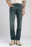 Lee Cooper Streç Pamuklu Slim Straight Normal Bel Düz Paça Jeans Erkek Kot Pantolon 252 LCM 121015 DN2158 KOYU MAVİ