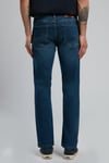 Lee Cooper Streç Pamuklu Slim Straight Normal Bel Düz Paça Jeans Erkek Kot Pantolon 252 LCM 121021 DN2161 KOYU MAVİ
