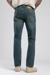Lee Cooper Streç Pamuklu Slim Straight Normal Bel Düz Paça Jeans Erkek Kot Pantolon 252 LCM 121015 DN2158 KOYU MAVİ