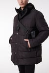 Lee Kapitoneli Regular Fit Dik Yaka Erkek Parka L222360 001 SİYAH