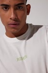 Lee Pamuklu Loose Fit Bisiklet Yaka Erkek T Shirt L231712 100 BEYAZ