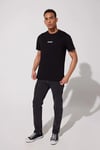 Lee Pamuklu Loose Fit Bisiklet Yaka Erkek T Shirt L231712 001 SİYAH