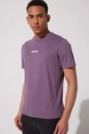 Lee Pamuklu Loose Fit Sırt Baskılı Erkek T Shirt L231709 499 MOR