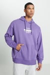 Lee Pamuklu Loose Fit Sırt Baskılı Şardonlu Kapüşon Yaka Erkek Sweat L232274 499 MOR