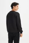 Lee Pamuklu Regular Fit Bisiklet Yaka Logolu Erkek Sweat L242499 001 SİYAH
