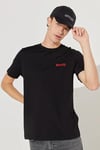 Lee Pamuklu Regular Fit Bisiklet Yaka Erkek T Shirt L231710 001 SİYAH
