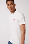Lee Pamuklu Regular Fit Bisiklet Yaka Erkek T Shirt L231710 100 BEYAZ