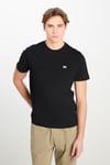 Lee Pamuklu Regular Fit Bisiklet Yaka Logolu Erkek T Shirt ML60UF Q01 SİYAH