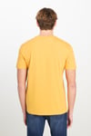 Lee Pamuklu Regular Fit Bisiklet Yaka Logolu Erkek T Shirt ML60UFQ 200 SARI